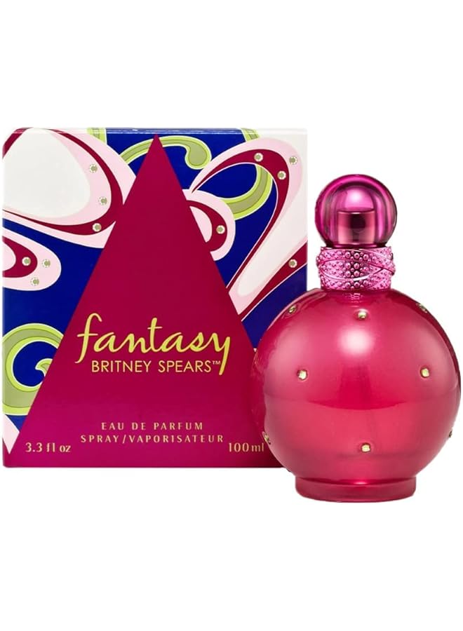 بريتني سبيرز عطر Fantasy Ladies Edp 100 مل بخاخ زهري فاكهي جورماند 3.4 أونصة سائلة - Image 1