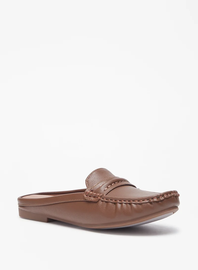 Flora Bella By Shoexpress Women Solid Slip-On Mules