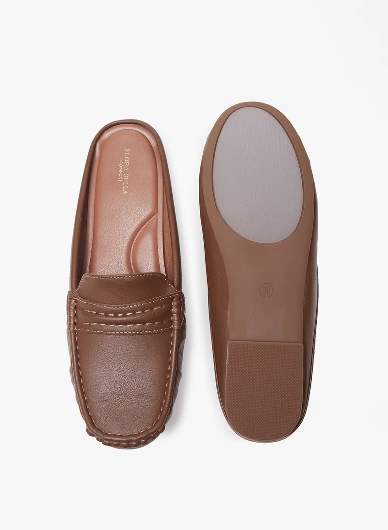 Flora Bella By Shoexpress Women Solid Slip-On Mules