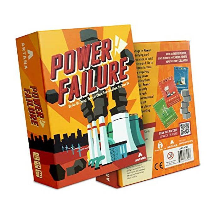 Genius Games Power Failure: A Strategy Card Game About Power Plants and Energy Generation  Science Board Game on Nuclear, Renewable, and Fossil Fuels Educational STEM Board Game for Gamers, Adults and Families - Image 4