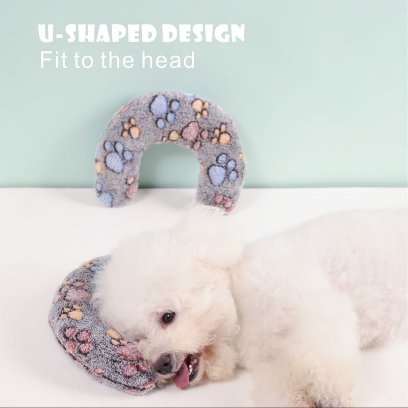U Shaped Cat And Dog Pillow Ultra Soft Plush Cushion - Image 4