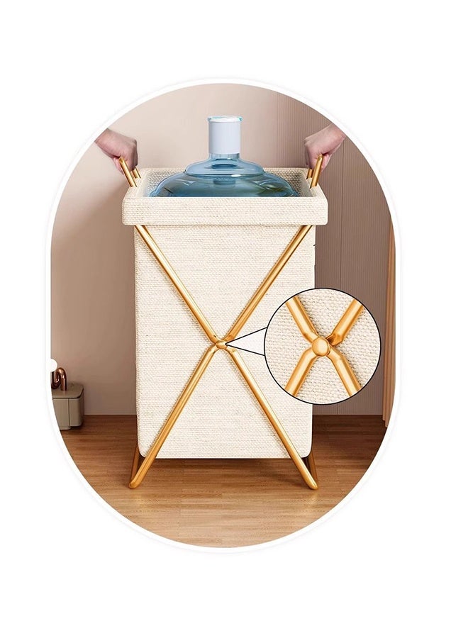 Monda Three-Piece Laundry Basket, Laundry Bag, Dirty Clothes Basket, Dirty Clothes Storage Basket, Dirty Clothes Basket, Household Foldable Clothes Storage Bucket Basket, High-Value Laundry Basket, Large Laundry Basket, 52-Liter Dirty Clothes Basket, Suitable for Bedrooms, Dormitories, And Families - Image 4