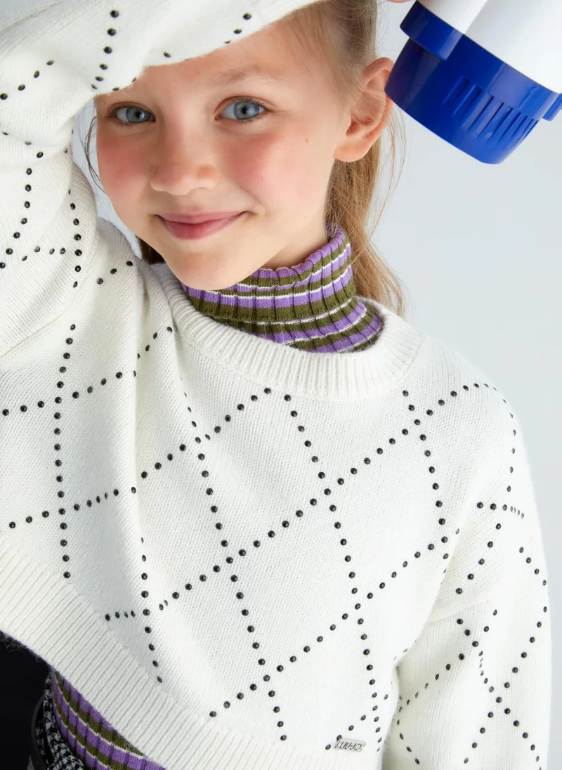 ليو جو Jumper with Studs