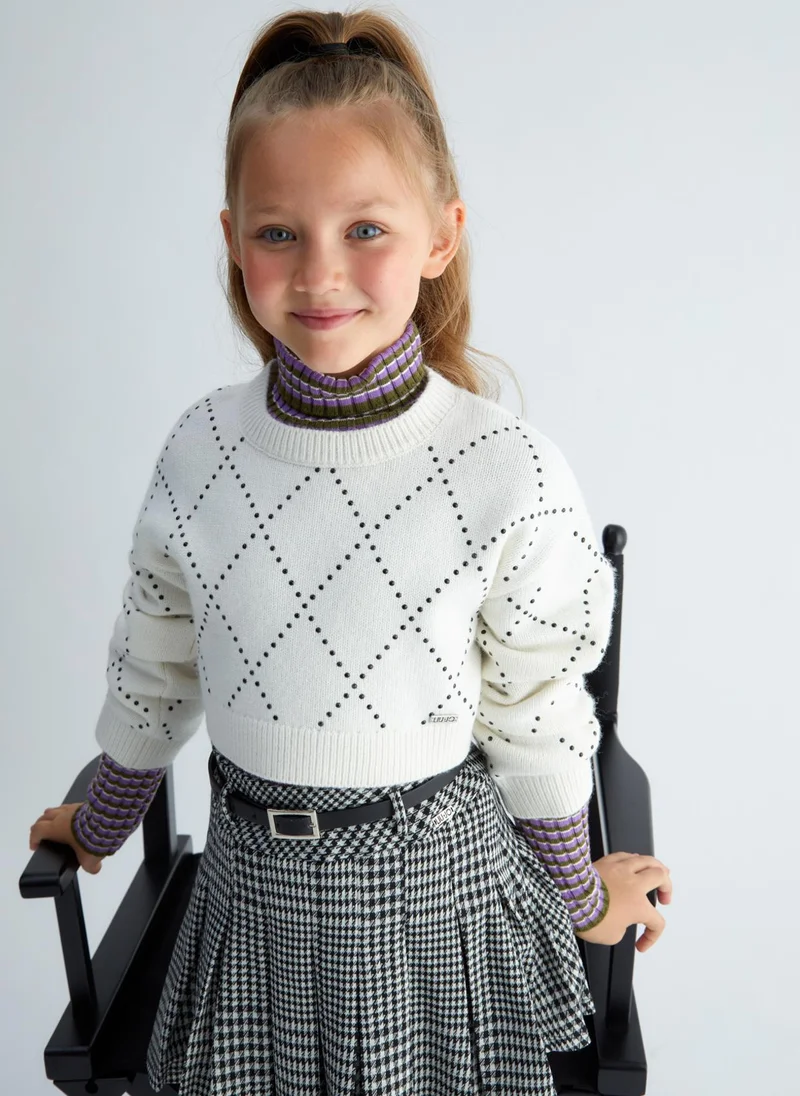 ليو جو Jumper with Studs