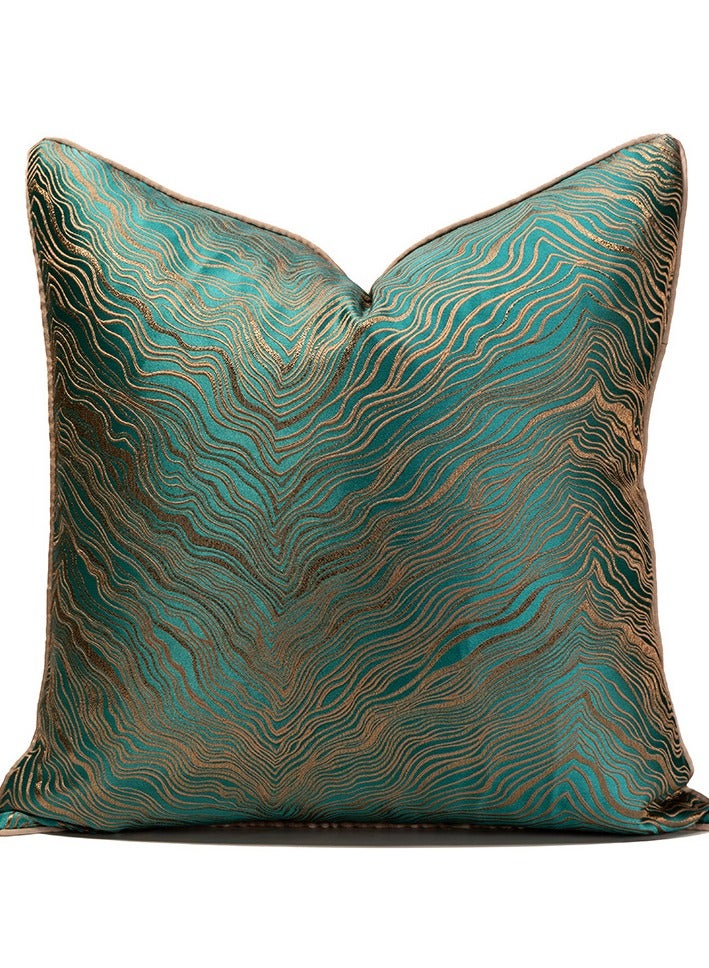 Light Luxury Model Room Living Room European Style Pillow Modern Sofa Cushion Bed Cushion Pillowcase Without Core Waist Pillow Nnap Pillow  - Image 1