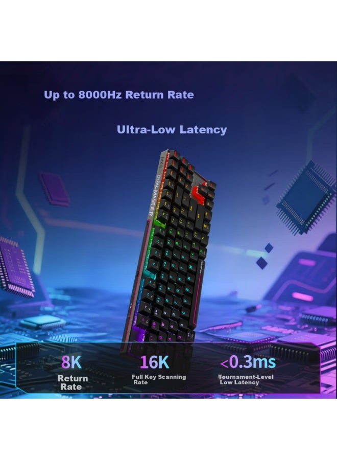 Cherry Mx 8.2 Pro Tmr Dual Magnetic Axis Keyboard Magic Day Three-mode Wireless Keyboard Rgb Lighting Effects Compatible With Win/mac - Image 3