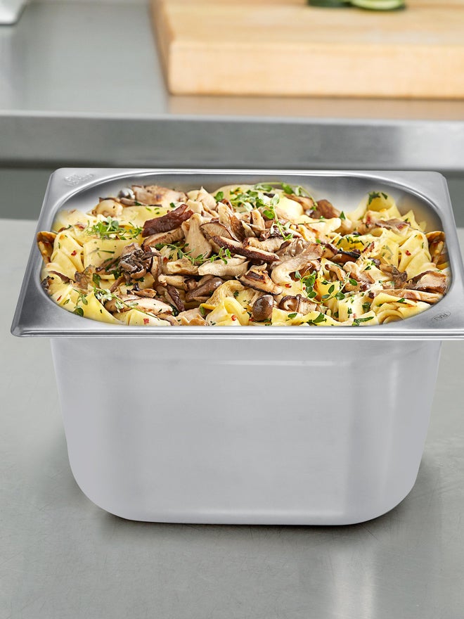 RAJ وعاء RAJ الفولاذي GN 1/2X200 مم - Image 4