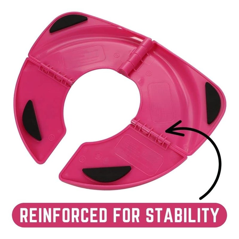 Disney Minnie Mouse"Smile" Folding Potty Seat - Travel Potty Training Seat - Image 3