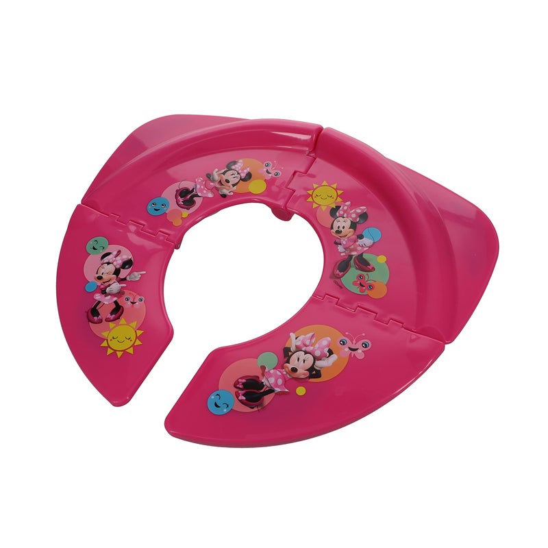 Disney Minnie Mouse"Smile" Folding Potty Seat - Travel Potty Training Seat - Image 1