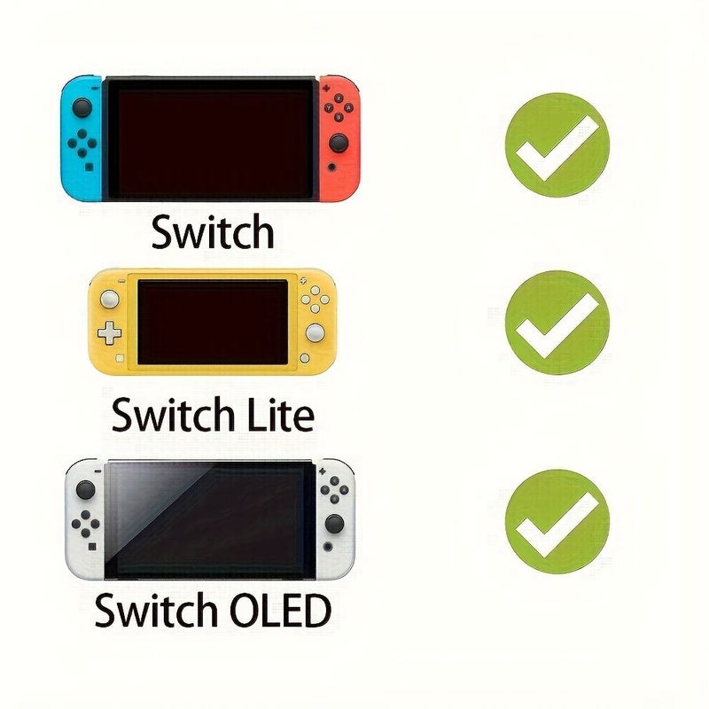 4 قطع من أغطية مقابض العصا ناعمة على شكل كف الكلب مقاومة للانزلاق ومريحة لجهاز Nintendo Switch OLED Lite - Image 3