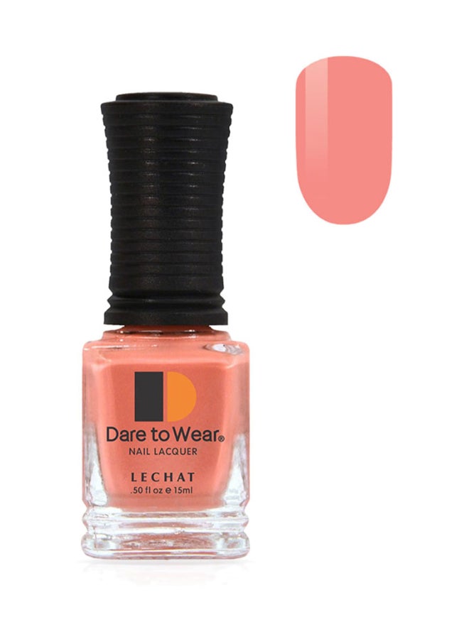 Lechat Nail Polish Super Shine Long Wear Lacquer Quick Drying Nail Color Resists Chips Fading Lasts Up To 3 Weeks Precise Application In One Stroke Nail Paint Blushing Bloom Dw171