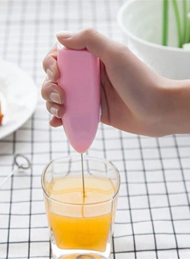 Cordless Electric Hand Mixer Battery Operated Small Plastic Metal Household Hand Mixer for Home Hotel 