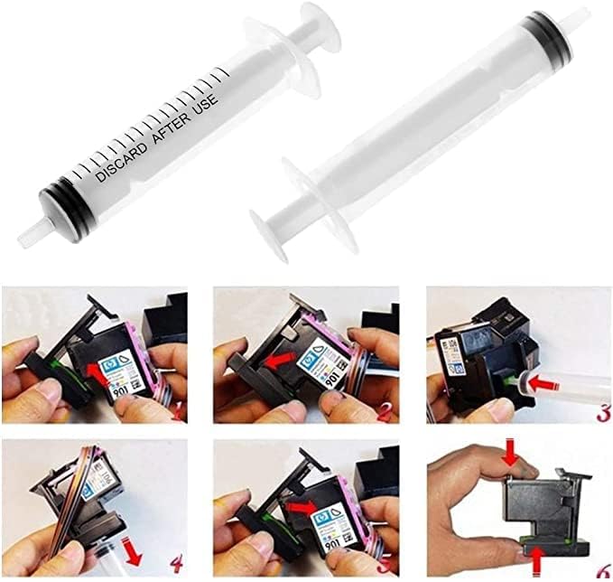 ANG Suction Tools | Removes Residue Ink Before Refilling Cartridges | Eliminates Air After Refilling - Image 5