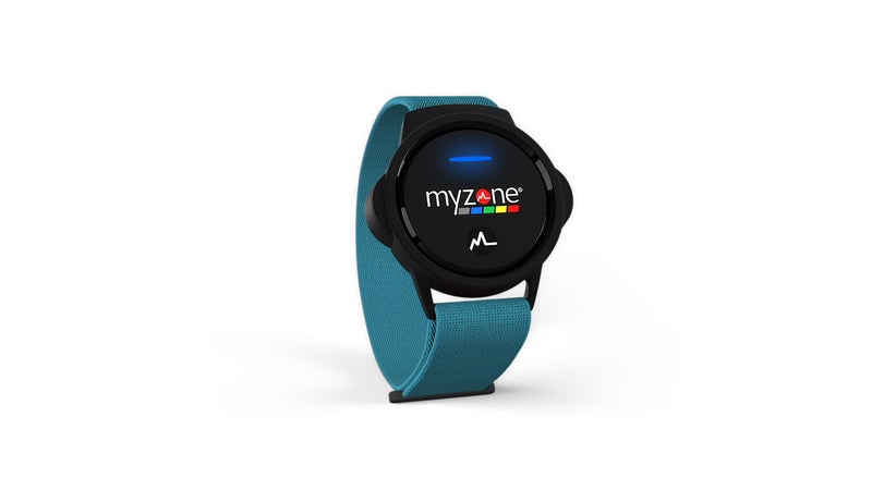 MYZONE MZ-Switch Replacement Arm & Wrist Straps - Aqua - Vibrant, Adjustable & Comfortable Replacement Fitness Band for the MZ-Switch - Image 2