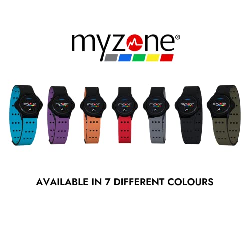 MYZONE MZ-Switch Replacement Arm & Wrist Straps - Aqua - Vibrant, Adjustable & Comfortable Replacement Fitness Band for the MZ-Switch - Image 4