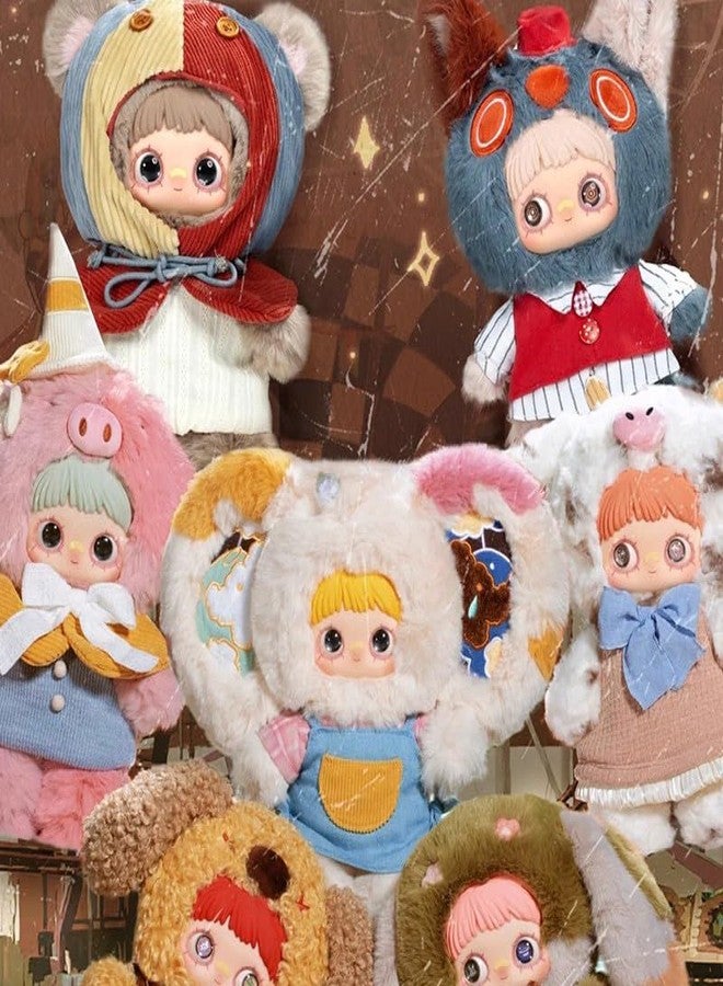 XiDonDon دمية XiDonDon Maymei Ruins of Paradise 400% Series Large Plush Blussing Box Doll Collectible Ornament Soft Toy for Birthday Gift (Single Box) - Image 4