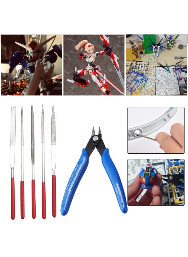 21PCS Gundam Modeler Basic Tools Model Building Set Hobby Building Tool Kit - Image 4