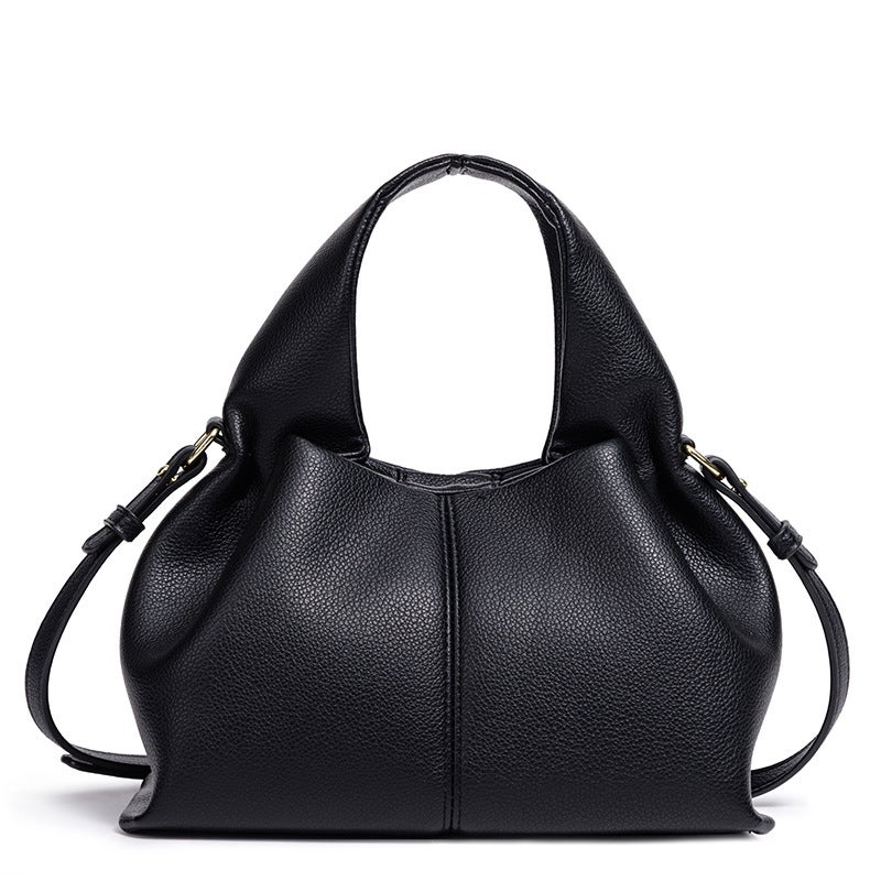 French Niche Brand Cloud Bag – Medium PU Crossbody Handbag for Women - Image 3