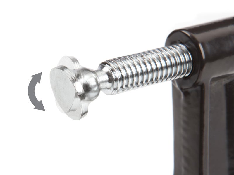 TEKTON 4 Inch Malleable Iron C-Clamp | 4017 - Image 4