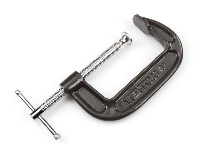 TEKTON 4 Inch Malleable Iron C-Clamp | 4017 - Image 1