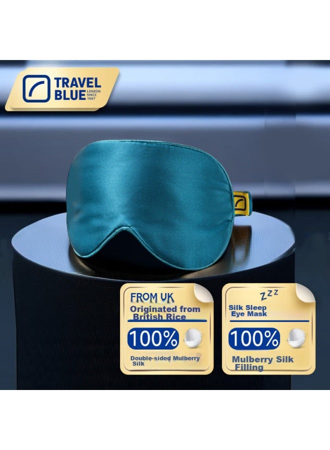 Travel Blue Travel Blue 100% Silk Eye Mask, Sleep-friendly, Light-blocking, Breathable, Mulberry Silk Filling, Gift-giving, High-end, Exquisite Gift Box  - Image 1
