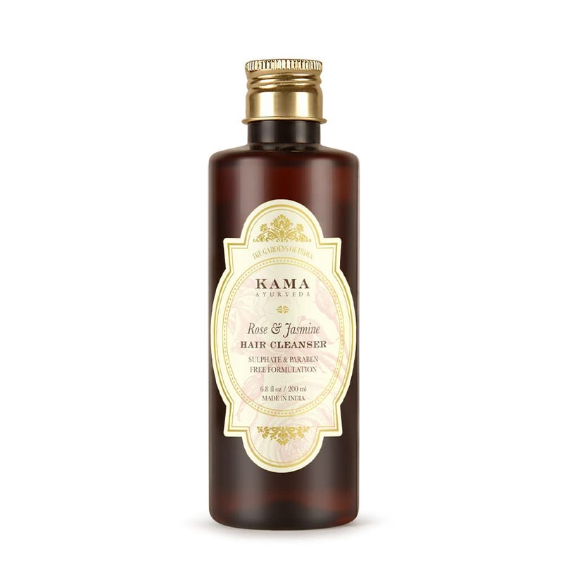 Kama Ayurveda Rose & Jasmine Hair Cleanser, 200ml