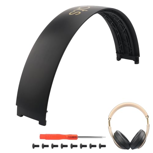 Sodorous Studio 3 Headband Replacement Parts Accessories Studio 2 Head Band Repair Kit Compatible with Studio 3.0 / Studio 2.0 Wireless(B0500 B0501) Top Headband(Studio3-Black Gold) - Image 1