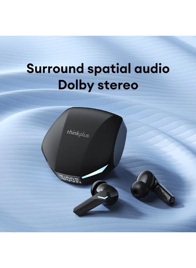 Lenevo Thinkplus XT53 True Wireless Wireless Earbuds with Intuitive Touch Control, USB-C Charging, 2025 Trending Design for Calls & Music, Rechargeable Lithium Battery, Compact & Portable for Daily Use, Wireless Earbuds, Handsfree Calls, Modern Earbuds, Durable Earbuds - Image 1