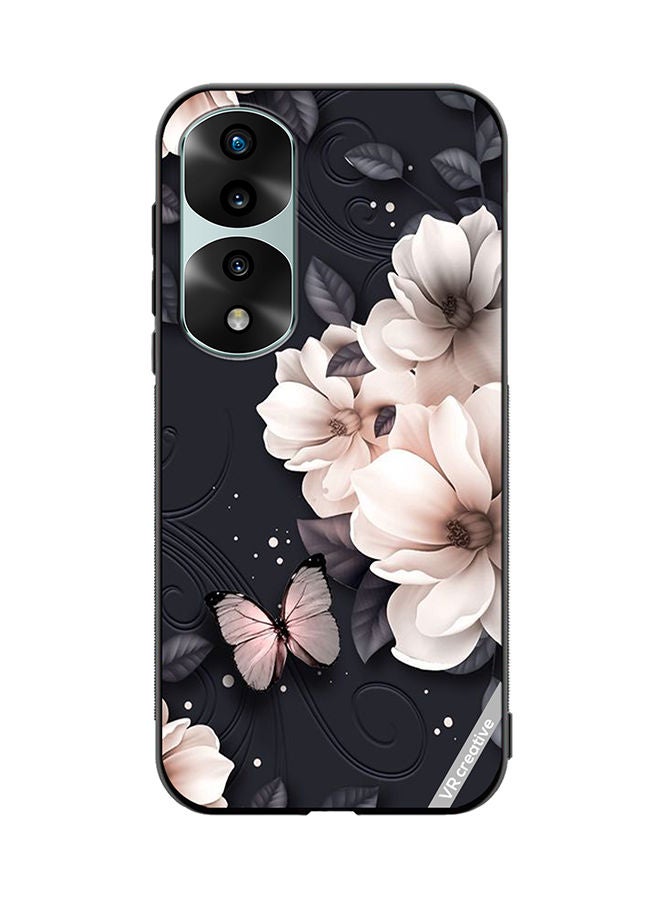VR CREATIVE Protective Case Cover For Honor 70 Pro plus Flower Design Multicolour - Image 1