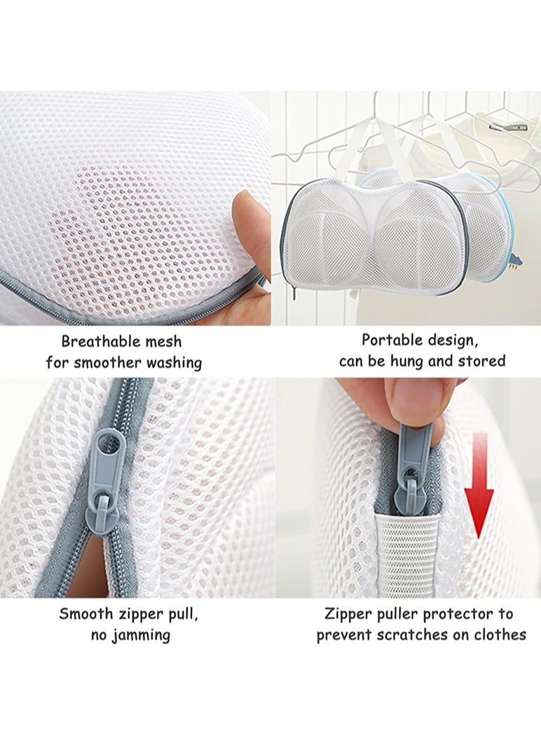 2 Pcs Bra Washing Bags for Laundry, Bra laundry Bags for Washing Machine Lingerie Wash Dryer Bag for Women Laundry Storage Washing Delicates - Image 5