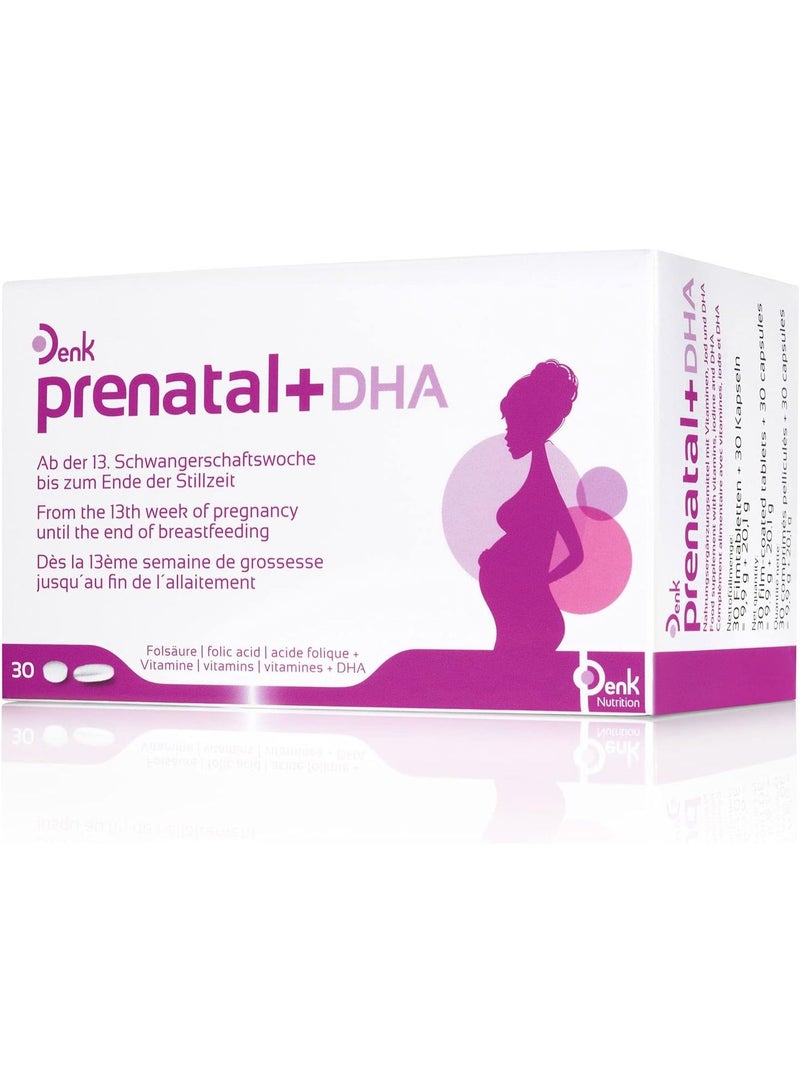 Denk Prenatal + DHA Tablets 30S - Image 1