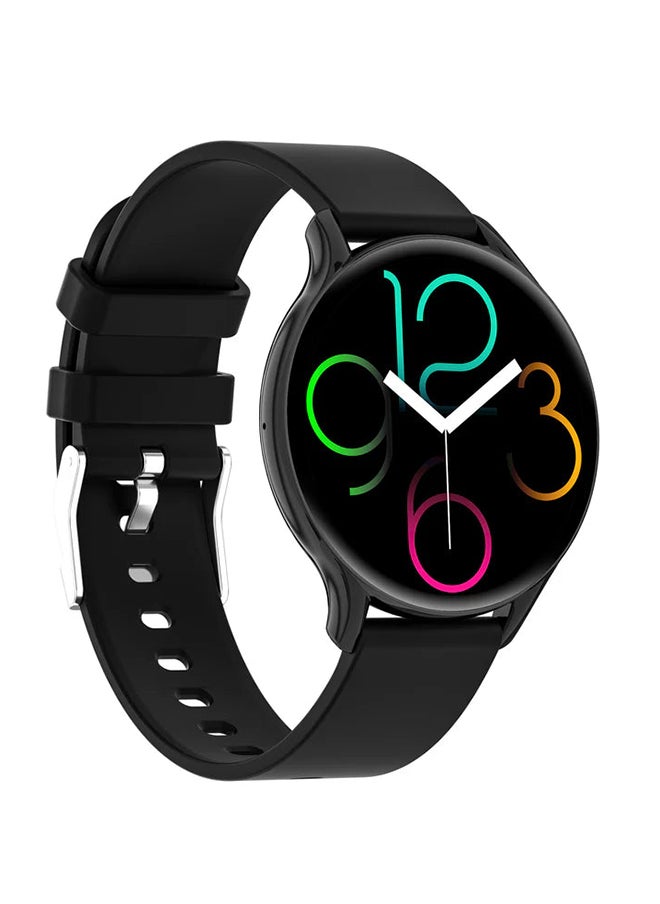 AOLON - GTR2 AMOLED Always-on Display Bluetooth Talking Smartwatch Black - Image 1