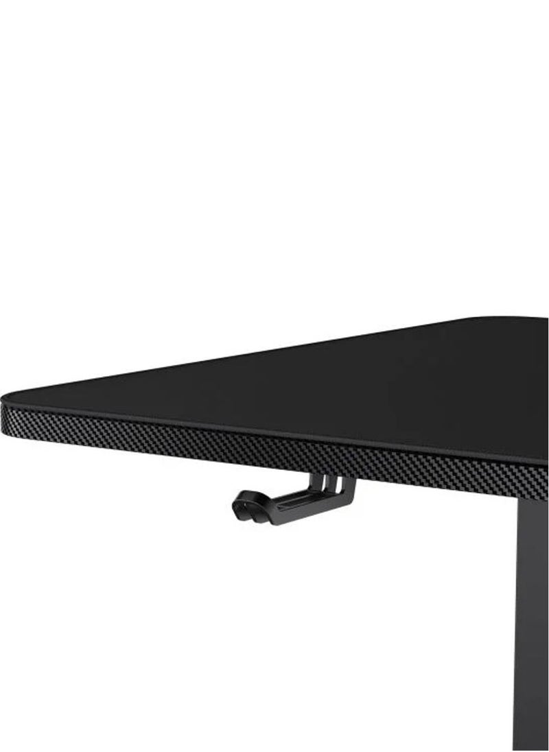 Cougar - E-STAR 120 Gaming Desk, Full Desk Mouse Pad, Removable Monitor Stand, Shields for Transmission Shaft & Motor, Cable Tray for Easy Management, Headset Hook, Black | 3MSTA1WB.0001 - Image 1