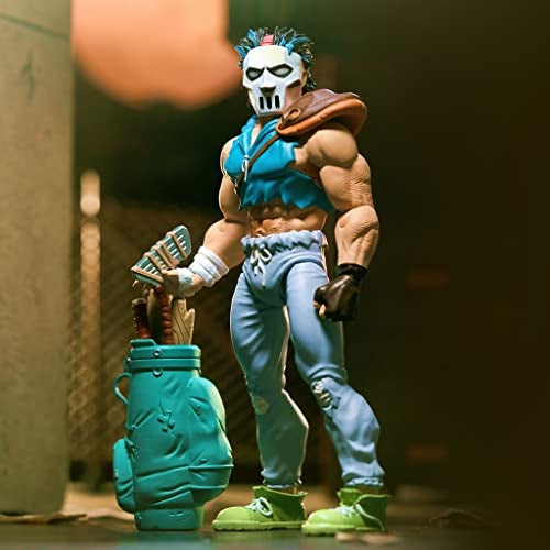 Super7 Ultimates Teenage Mutant Ninja Turtles Casey Jones - 7" TMNT Action Figure with Accessories Classic Cartoon Collectibles and Retro Toys - Image 3
