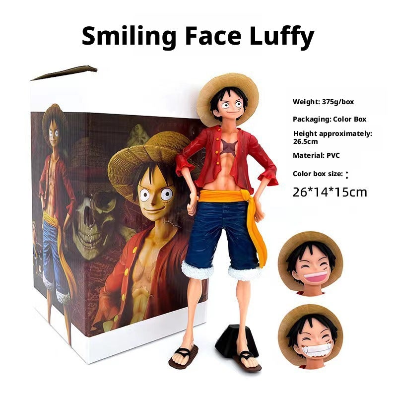 Luffy Smiling Face Figure 26cm - Image 4