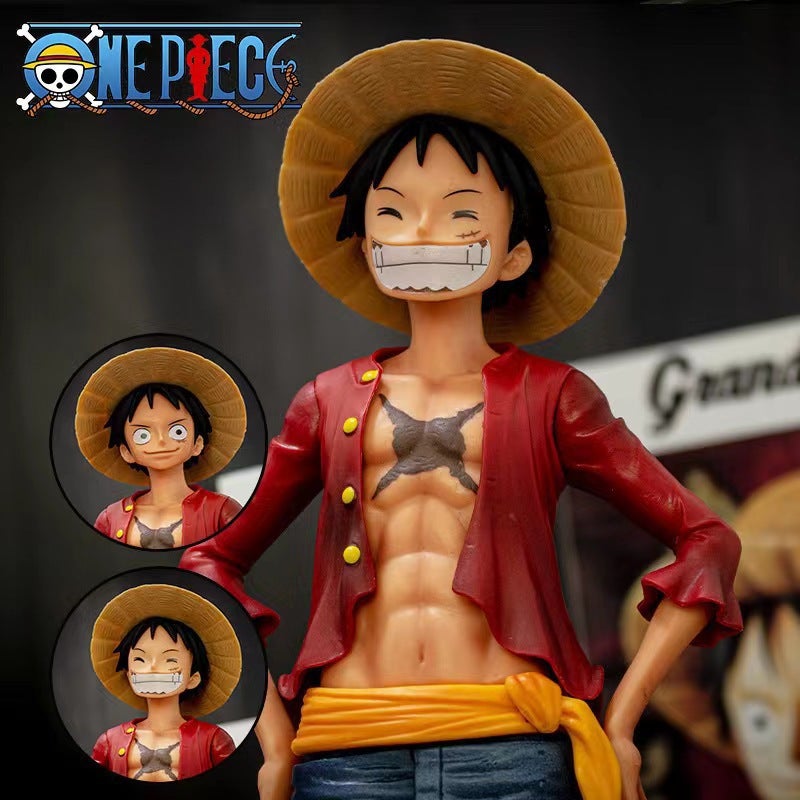 Luffy Smiling Face Figure 26cm - Image 1