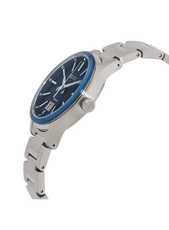 SEIKO Men's Analogue Quartz Watch with Stainless Steel Strap SUR559P1 - Image 2
