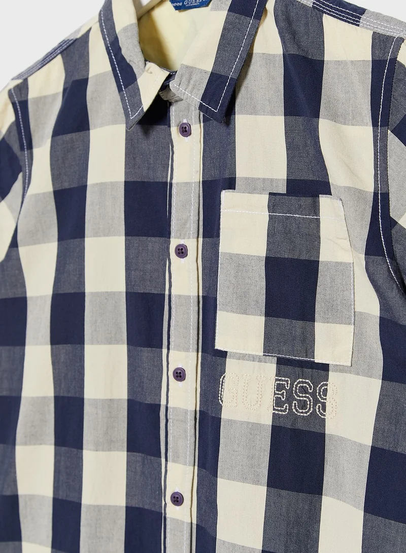 GUESS Kids Poplin Shirt
