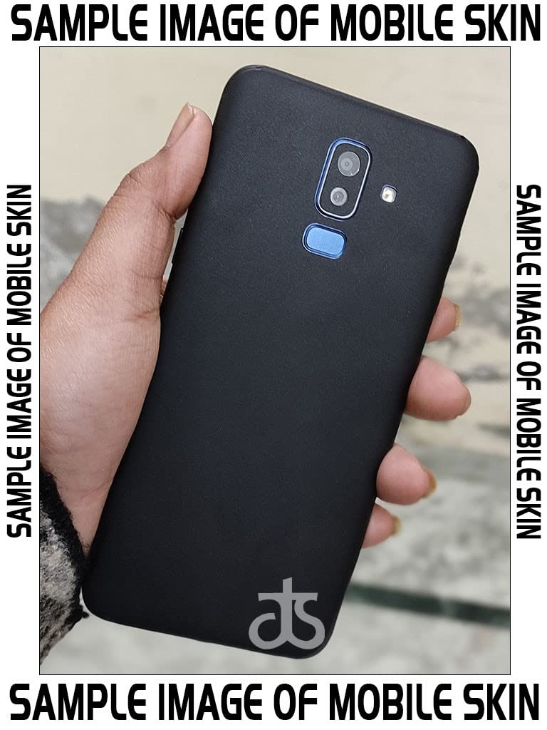 AtOdds - Compatible for Samsung Galaxy S24 (5G) - Mobile Back Skin Sticker - Lamination - Back Film Wrap (Coverage - Back+Camera+Sides) (Design - Matte Black) - Image 2