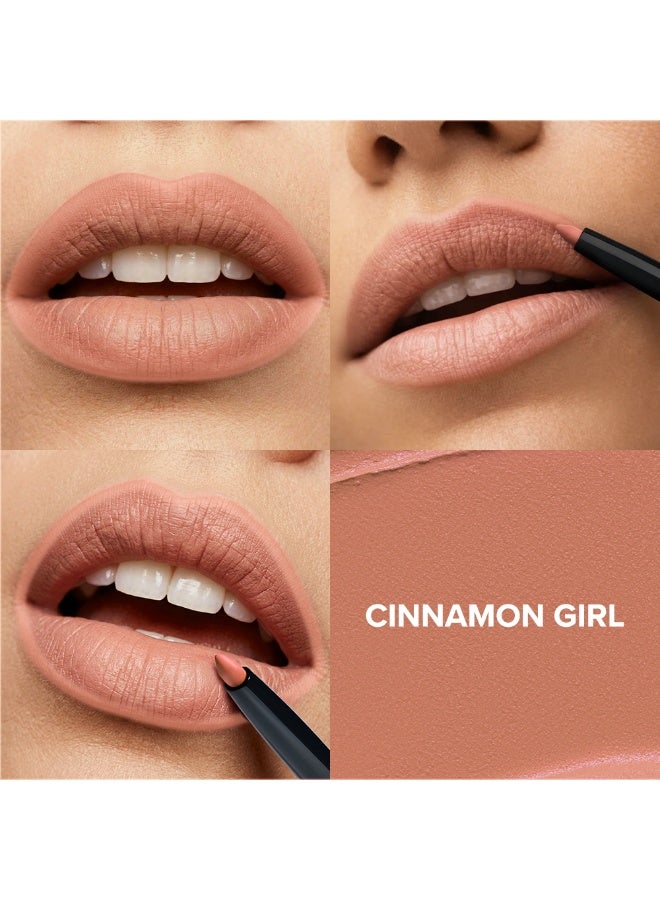 فور إيفر52 Forever52 Sensational Matte Lip Liner with Smudging Brush Cinnamon Girl - SML007 - Image 2
