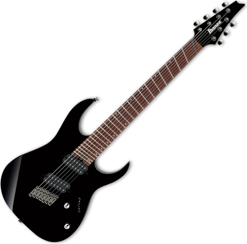 Ibanez RGMS7 7-String Electric Guitar - Black