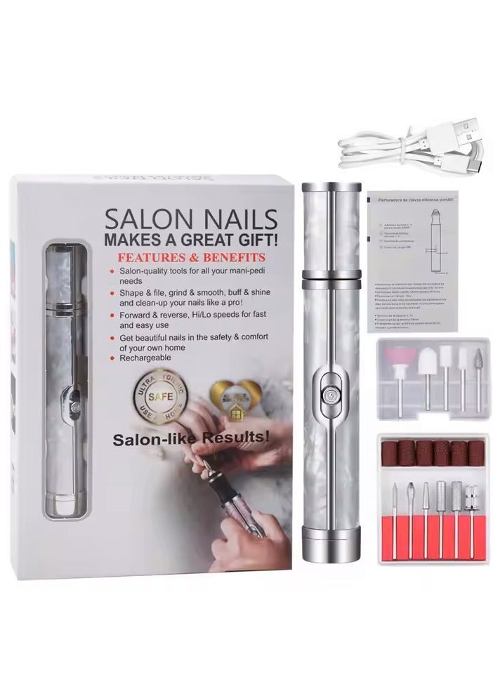 مبرد أظافر شحن لاسلكي XL-877 – للعناية بالأظافر والقدمين – ألوان متعددة - Image 2