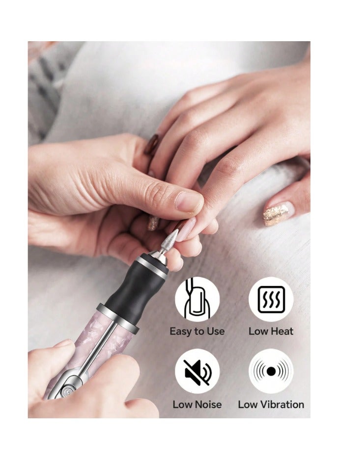 مبرد أظافر شحن لاسلكي XL-877 – للعناية بالأظافر والقدمين – ألوان متعددة - Image 4