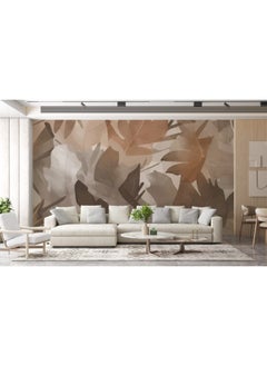 Home Gallery Seamless Pattern With Rose Gold Fabric Wallpaper Covers An Area ​​Up To 4.2Mx3M With Adhesive  And Smoothing Tool  - Image 1