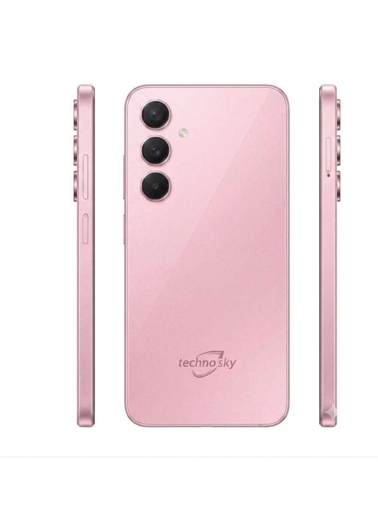  تكنو سكاي هاتف ذكي techno sky A58 5G كاميرا ثلاثية بطارية 5500 مللي أمبير وردي - Image 2