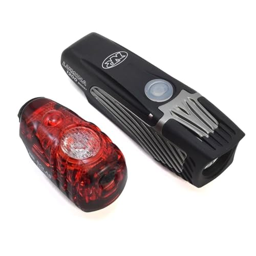 NiteRider مجموعة أضواء الدراجة NiteRider Lumina Boost & Solas – Lumina Boost 1200 / Solas 250 أضواء أمامية وخلفية قابلة لإعادة الشحن عبر USB للدراجات الهوائية، أضواء أمامية وخلفية للدراجات الجبلية، والدراجات على الطرق، والدراجات الكهربائية، والأمان - Image 2