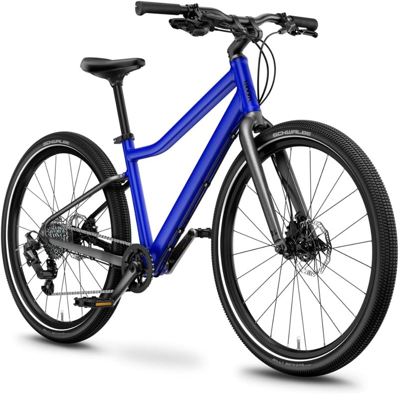 Woom دراجة الأطفال ووم إكسبلور 5 – دراجة مغامرات 24 بوصة – 8 سرعات مايكرو شيفت – فرامل قرص هيدروليكية – إطارات شوالبي – حجم 24 بوصة - Image 1