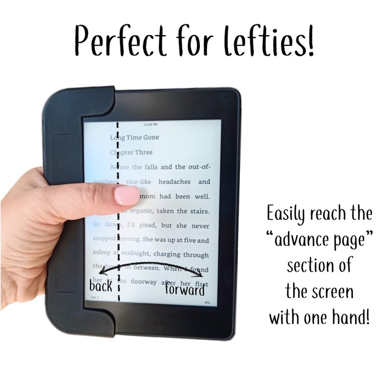 Mount Genie PageTurnerz 5-in-1 Grip Case Cover for Kindle Paperwhite 4 e-Reader (10th Gen) - Read in Any Position. Award Winning Design. - Image 5