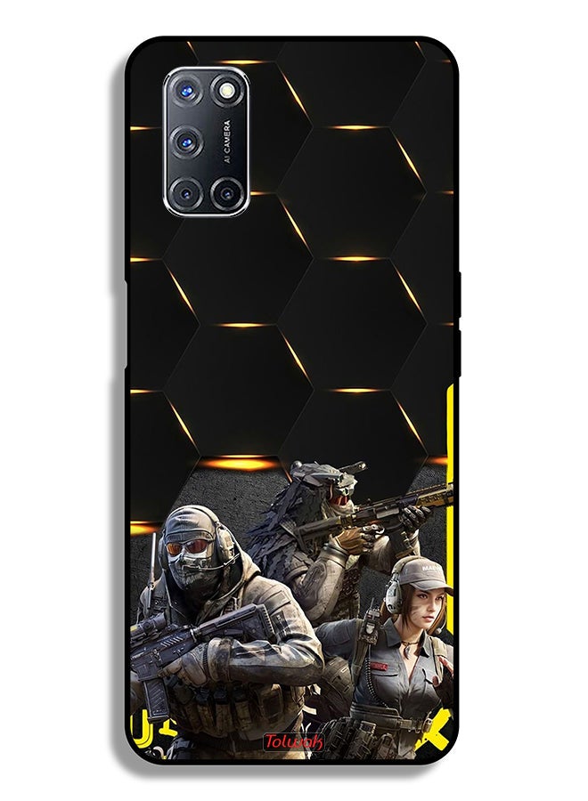 Tolwak Oppo A52 Protective Case Cover Cyberpunk Wallpaper - Image 1
