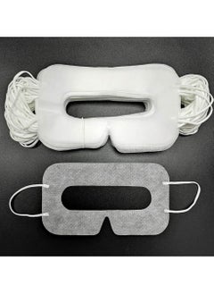 SYOSI Disposable VR Eye Mask for Oculus Quest 2 Skin-Friendly  Breathable  Soft  Comfortable  and Hygienic VR Universal Mask (White 100pcs)  - Image 5